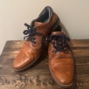 Bull Boxer Men's Sz 9 Chestnut Brown Leather Limited Edition 1/500 Dress Shoes